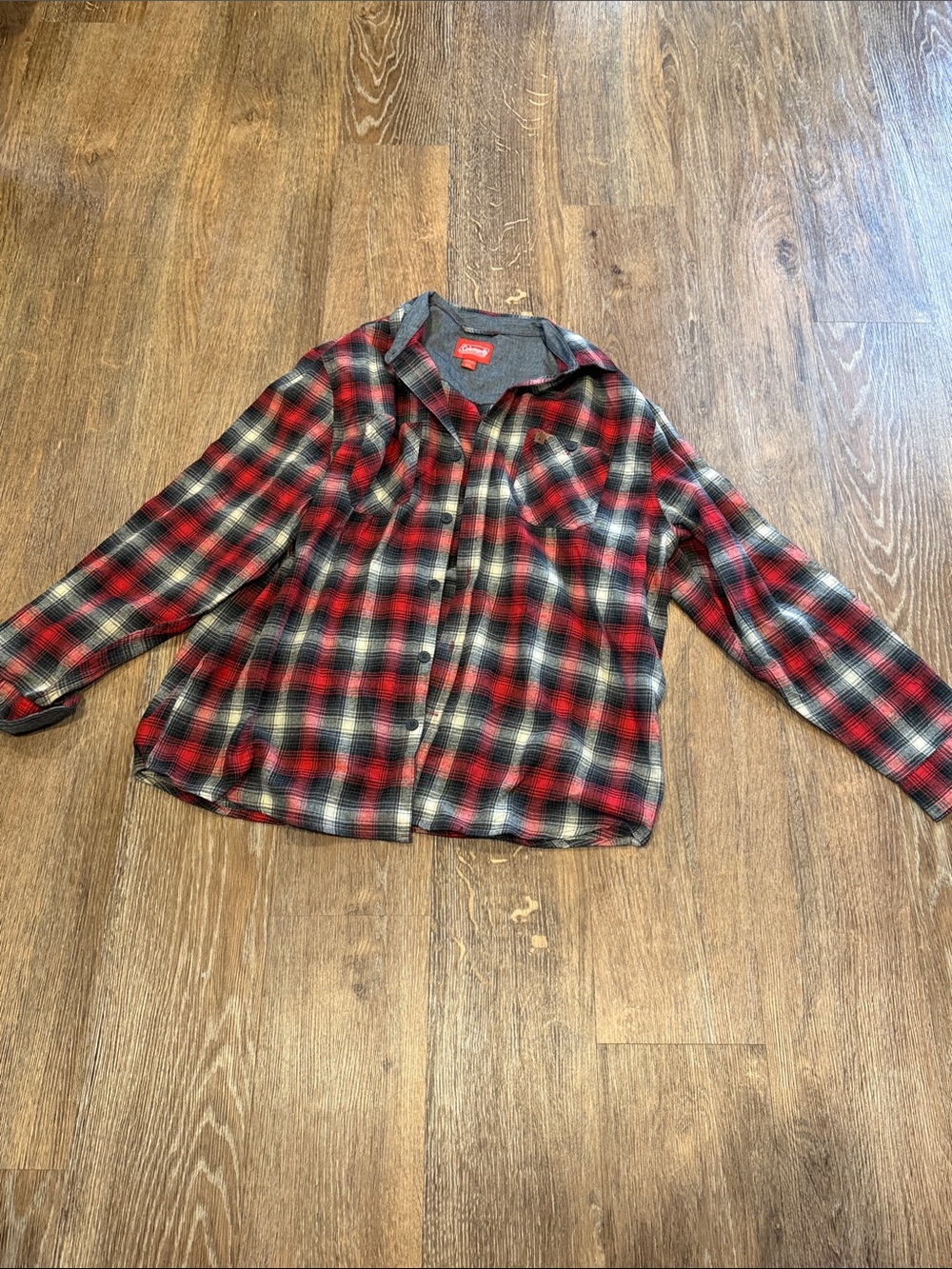 Red & Black Plaid Men’s flannel